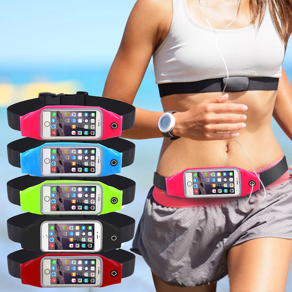 Gym Waist Bag Waterproof Sport Accessories Universal Phone Case Pouch For iPhone 6 Plus Samsung Galaxy J5 S7 S6 S5 A3 2016