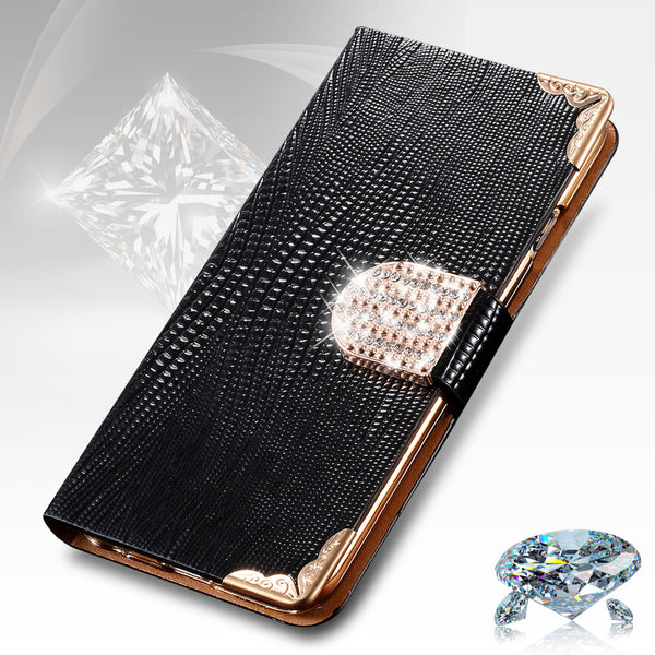 For iphone 4s 5s Case Fashion Bling Diamond Luxury Rhinestone Leather Wallet Case For Apple iPhone 4 4S 5s 6 6s Case Card Holder