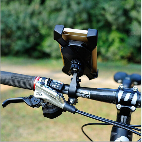 Bicycle Bike Phone Holder Handlebar Clip Stand Mount Bracket For iPhone Samsung Cellphone GPS