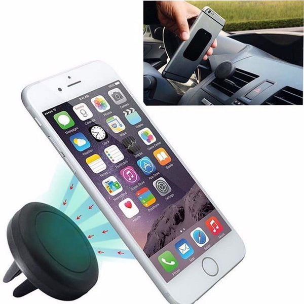 360 Degree Universal Car Holder Magnetic Air Vent Mount Smartphone Dock Mobile Phone Holder Cell Phone Holder Stands For iPhone