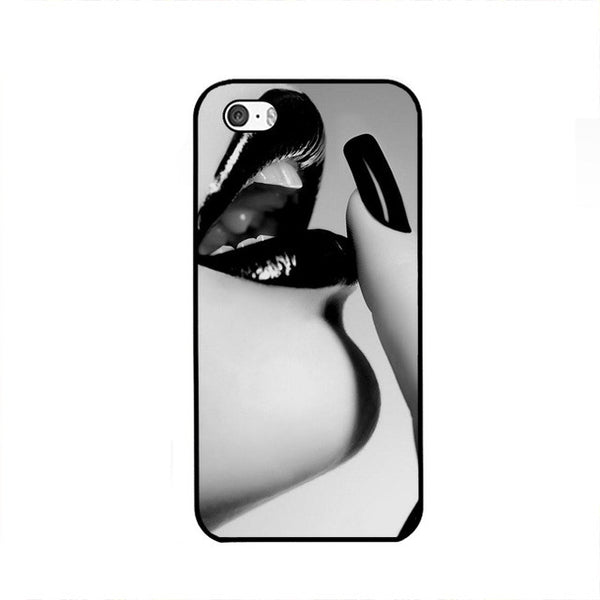 For iPhone 5S 5 Case Classic Audrey Hepburn Joke Shark Luxury Phone Back Cover for Apple iPhone 5 5s SE Coque Fundas