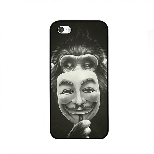 For iPhone 5S 5 Case Classic Audrey Hepburn Joke Shark Luxury Phone Back Cover for Apple iPhone 5 5s SE Coque Fundas