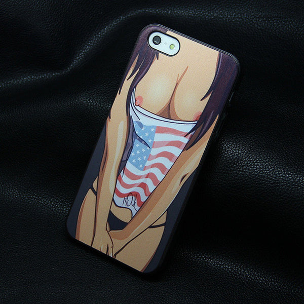 sexy girl hard black For iphone 4 4s 5 5s SE cases new design  cell phone cases back covers for iphone