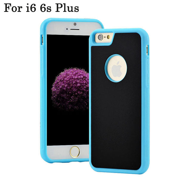 6 6s Novel Anti-gravity Phone Case For iPhone 6 6s 7 Plus Magical Anti gravity Nano Suction Cover Adsorbed Car Antigravity Cases