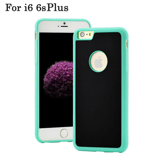 6 6s Novel Anti-gravity Phone Case For iPhone 6 6s 7 Plus Magical Anti gravity Nano Suction Cover Adsorbed Car Antigravity Cases