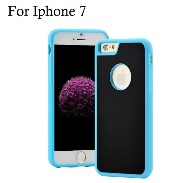 6 6s Novel Anti-gravity Phone Case For iPhone 6 6s 7 Plus Magical Anti gravity Nano Suction Cover Adsorbed Car Antigravity Cases