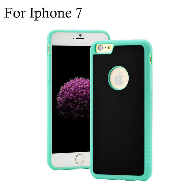 6 6s Novel Anti-gravity Phone Case For iPhone 6 6s 7 Plus Magical Anti gravity Nano Suction Cover Adsorbed Car Antigravity Cases