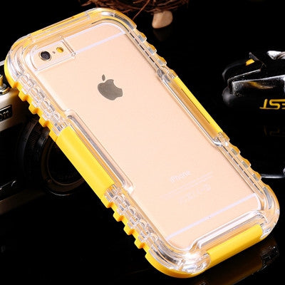 IP-68 Waterproof Heavy Duty Hybrid Swimming Dive Case For Apple iPhone 6 6S Plus 4.7&5.5 5S SE Water/Dirt/Shock Proof Phone Bag