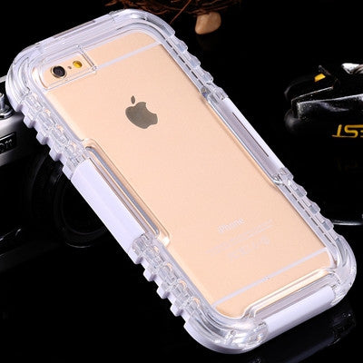 IP-68 Waterproof Heavy Duty Hybrid Swimming Dive Case For Apple iPhone 6 6S Plus 4.7&5.5 5S SE Water/Dirt/Shock Proof Phone Bag