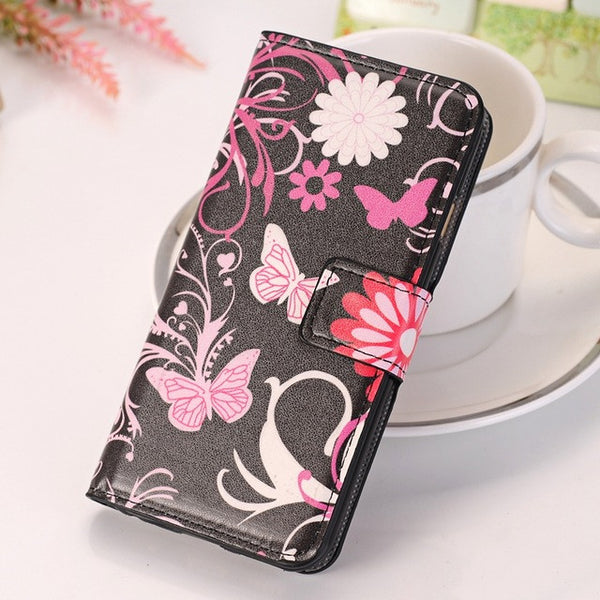 Flip Wallet Leather Case Cover for Samsung galaxy A3 A5 J3 J5 J7 2016 S3 S4 S5 S6 S7 edge Grand Prime for iphone 5 5s SE 6 6s 7