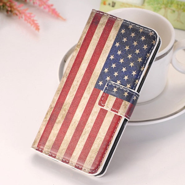 Flip Wallet Leather Case Cover for Samsung galaxy A3 A5 J3 J5 J7 2016 S3 S4 S5 S6 S7 edge Grand Prime for iphone 5 5s SE 6 6s 7