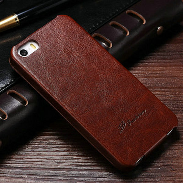 5S Flip Case For iPhone 5S 5 SE PU Leather TOMKAS Brand Luxury Phone Back Cover Coque For Apple iPhone5 Cases i Phone 5 S Bag