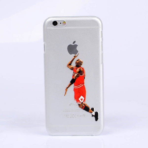 NBA star basketball player phone case for iphone 5 5s 6 6s 7 plus Jordan 23 james harden curry hard PC back cover coque fundas