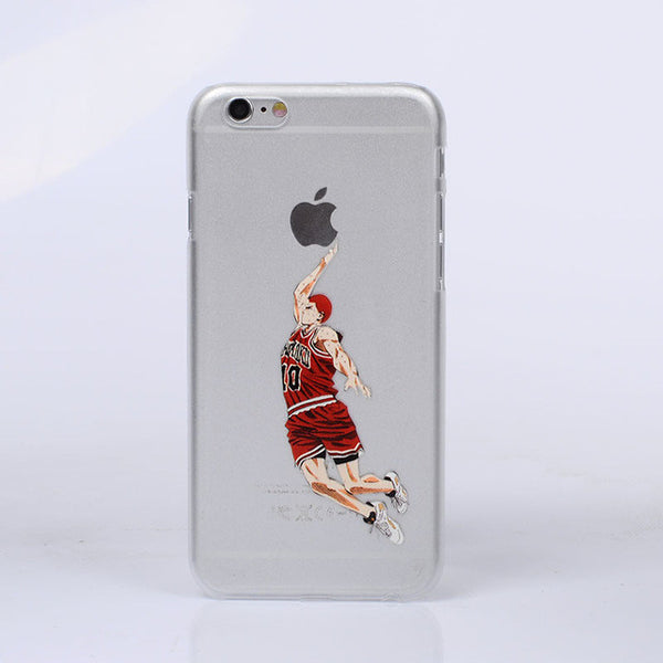 NBA star basketball player phone case for iphone 5 5s 6 6s 7 plus Jordan 23 james harden curry hard PC back cover coque fundas