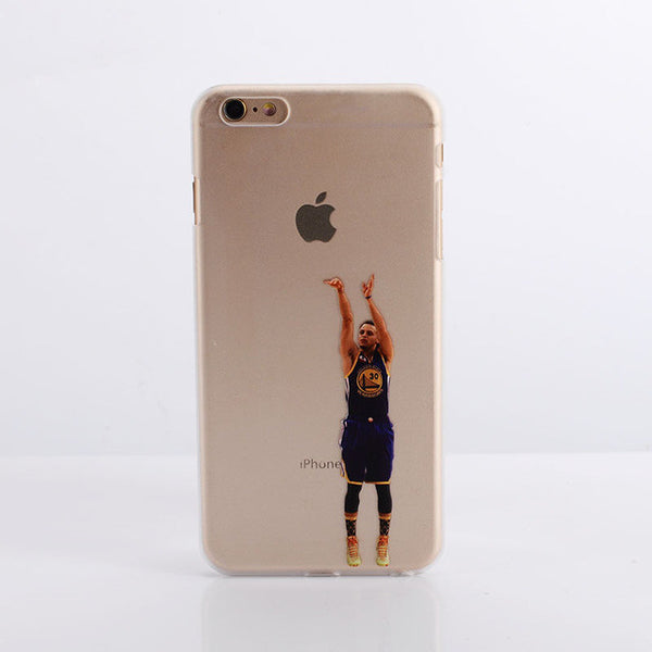 NBA star basketball player phone case for iphone 5 5s 6 6s 7 plus Jordan 23 james harden curry hard PC back cover coque fundas