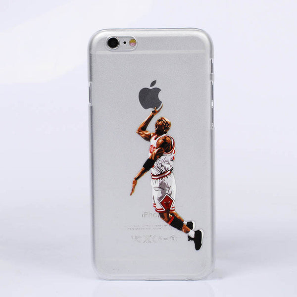 NBA star basketball player phone case for iphone 5 5s 6 6s 7 plus Jordan 23 james harden curry hard PC back cover coque fundas