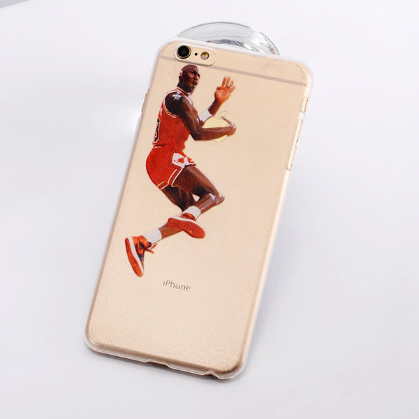 NBA star basketball player phone case for iphone 5 5s 6 6s 7 plus Jordan 23 james harden curry hard PC back cover coque fundas