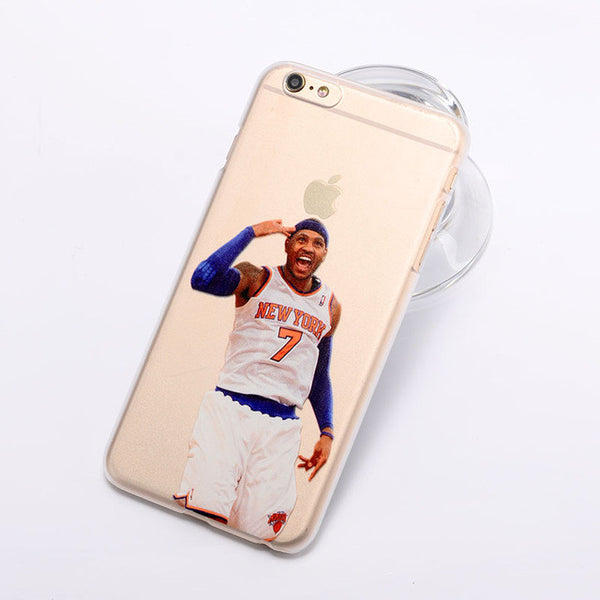 NBA star basketball player phone case for iphone 5 5s 6 6s 7 plus Jordan 23 james harden curry hard PC back cover coque fundas