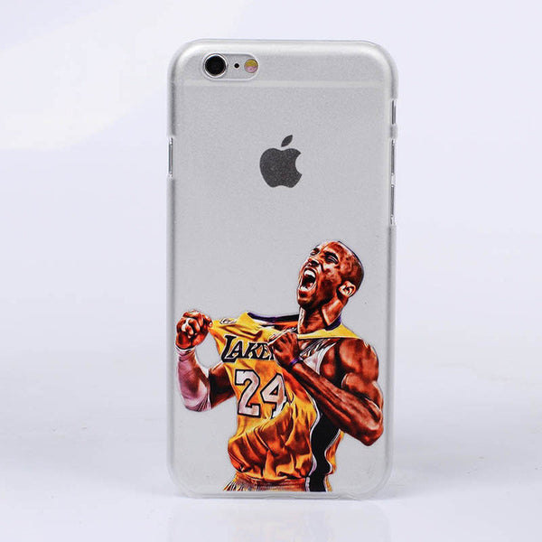 NBA star basketball player phone case for iphone 5 5s 6 6s 7 plus Jordan 23 james harden curry hard PC back cover coque fundas