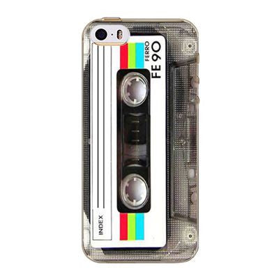 New For iPhone 5 5s SE Case Cover Soft TPU Silicon Reminiscent Classic Camera Battery Calculator Magnetic tape 3310 phone Bag