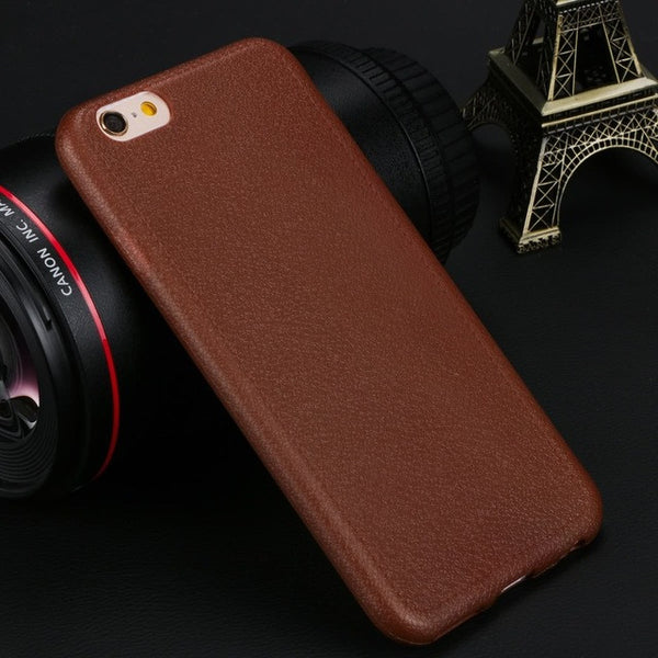 Top Quality Super Thin Comfort Pattern Texture Cell Phone Cases for iPhone 5 5S SE 6 6S 6Plus 7 7Plus Luxury Soft TPU Back Cover