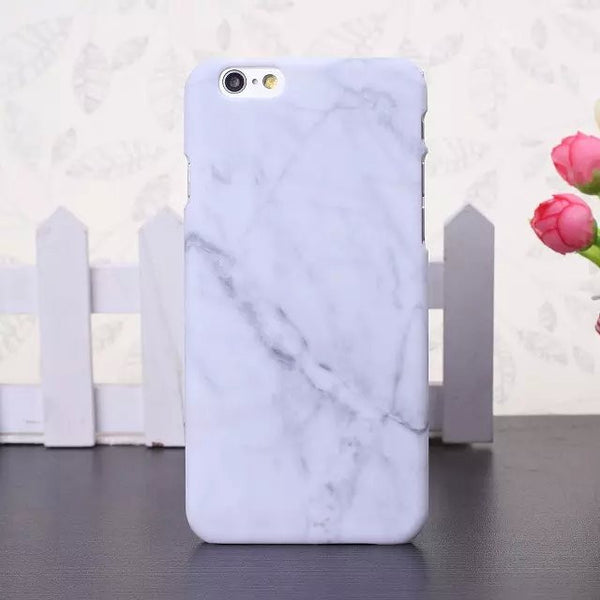 Marble Phone Case For iPhone 6 7 Case Marble Stone Painted Cover For iphone 6 6S 6/6S 7 Plus 5 5S SE HIgh Quality Hard PC Case