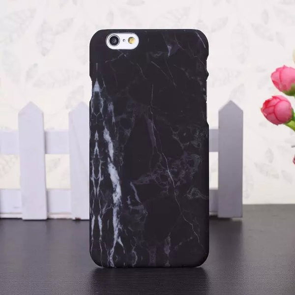 Marble Phone Case For iPhone 6 7 Case Marble Stone Painted Cover For iphone 6 6S 6/6S 7 Plus 5 5S SE HIgh Quality Hard PC Case