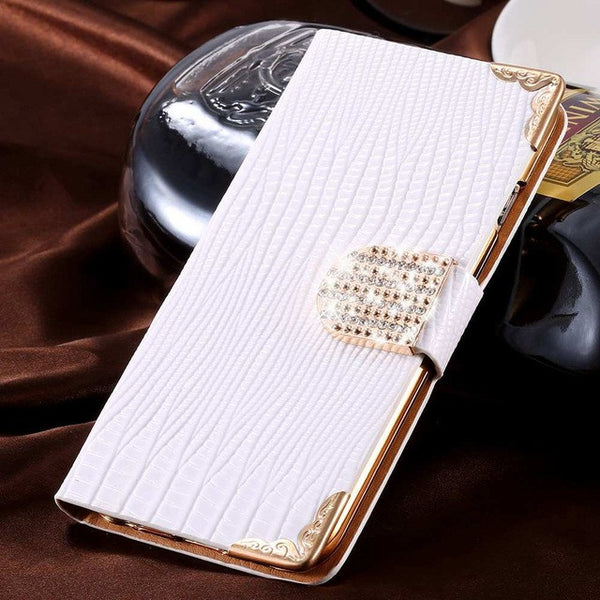 For iphone 4s 5s Case Fashion Bling Diamond Luxury Rhinestone Leather Wallet Case For Apple iPhone 4 4S 5s 6 6s Case Card Holder