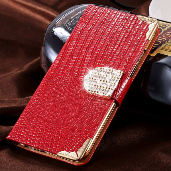 For iphone 4s 5s Case Fashion Bling Diamond Luxury Rhinestone Leather Wallet Case For Apple iPhone 4 4S 5s 6 6s Case Card Holder