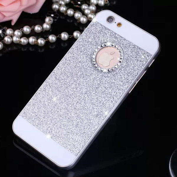 luxury Rhinestone case for apple iphone 5s glitter pink PC cover mobile phone accessories by noble quality original i5 5 se i