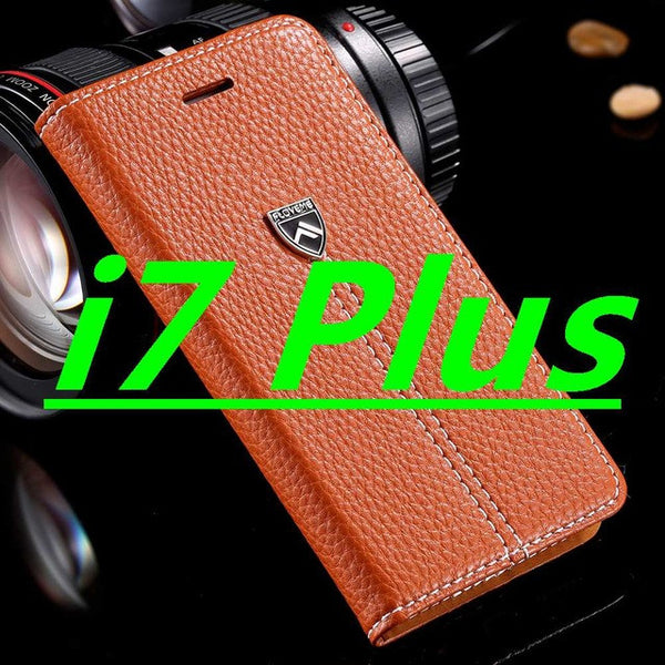 FLOVEME Brand Luxury Magnetic Flip Leather Case For iPhone 7 7 Plus 6 6s Plus Cases Wallet Flip Holder Cover For iPhone 7 6 Plus