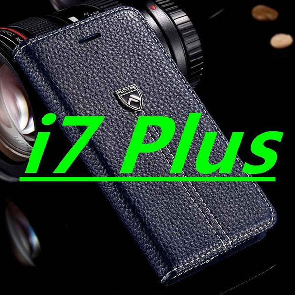 FLOVEME Brand Luxury Magnetic Flip Leather Case For iPhone 7 7 Plus 6 6s Plus Cases Wallet Flip Holder Cover For iPhone 7 6 Plus