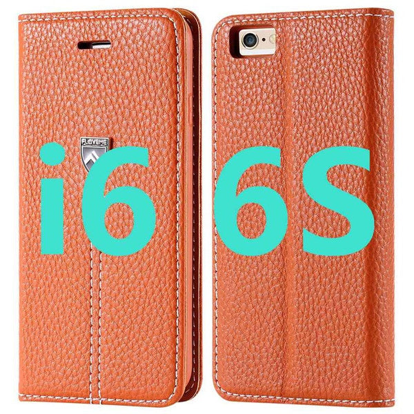 FLOVEME Brand Luxury Magnetic Flip Leather Case For iPhone 7 7 Plus 6 6s Plus Cases Wallet Flip Holder Cover For iPhone 7 6 Plus