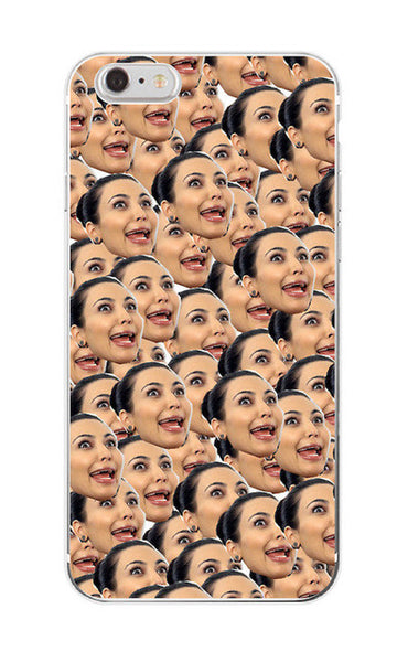 Kimoji Kim Kardashian kanye west north kylie jenner Soft TPU Phone Case Cover Coque For iPhone 7Plus 7 6 6S 5 5S SE 5C 4 4S