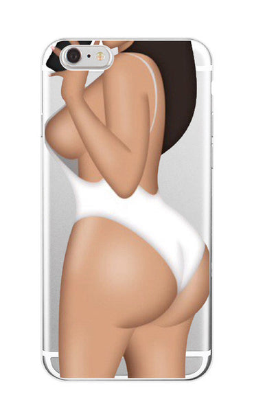 Kimoji Kim Kardashian kanye west north kylie jenner Soft TPU Phone Case Cover Coque For iPhone 7Plus 7 6 6S 5 5S SE 5C 4 4S