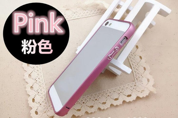 Luxury Aluminum Bumper on For iPhone 5s case for iphone 5 Aluminum alloy bumper frame Be applicable iPhone 5 5S Free mail