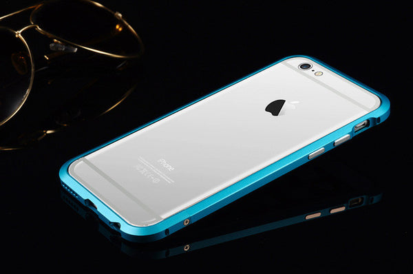 For iphone 7 / 7 Plus / 6 Case Rapier Aluminum Metal Bumper For Apple iphone 6s Plus Prismatic Shape Frame Metal Button Cover