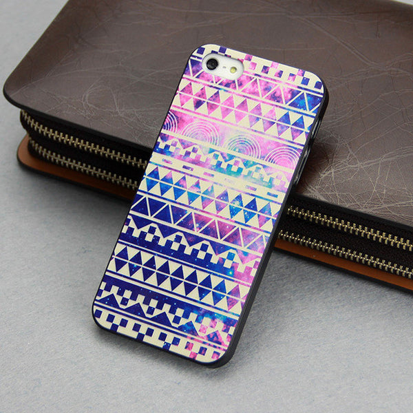 Beautiful Rainbow Retro Style Hard Back Cover Case For Iphone 5 5s 4 4s SE  High quality luxury caso for iPhone5 5s 6 6s case