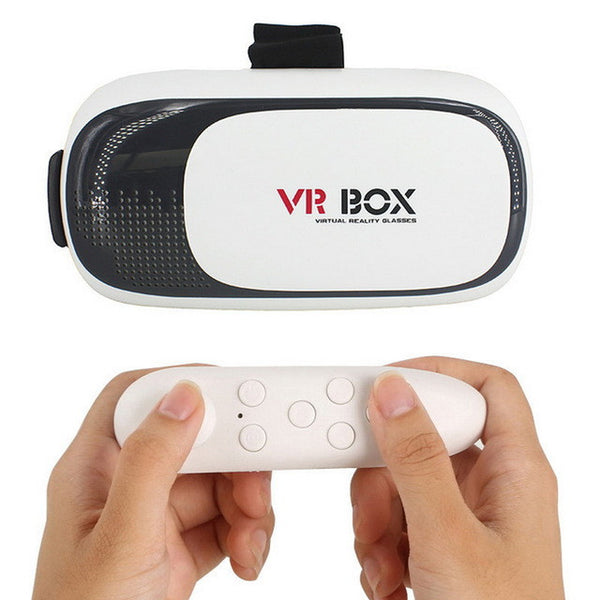 VR BOX 2.0 Google VR Glasses Virtual Reality 3D Glass Video Cardboard Headset Helmet For 4.0 - 6.0 inch Mobile Phone iPhone 7 6s