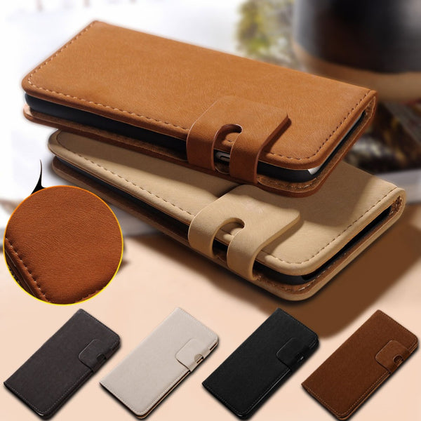 Soft Feel Leather Case For iPhone 6 6S 4.7 inch For iPhone 6 Plus 6S Plus 5.5 Phone Bag Wallet With Card Slot Flip Cover